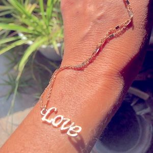 ✨“Love” gold necklace ✨ gorgeous ✨